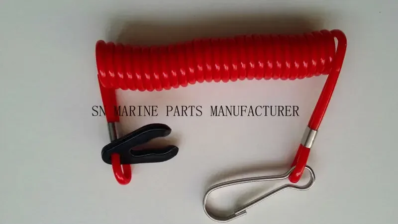 

Запчасти для подвесных лодочных моторов, страховочный выключатель аварийной остановки двигателя с ремешком для YM / HD / Tohatsu