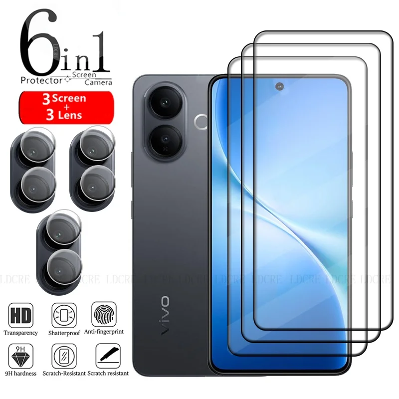 6-in-1 For Vivo V60 Lite 5G Glass For Vivo V60 Lite 5G Tempe