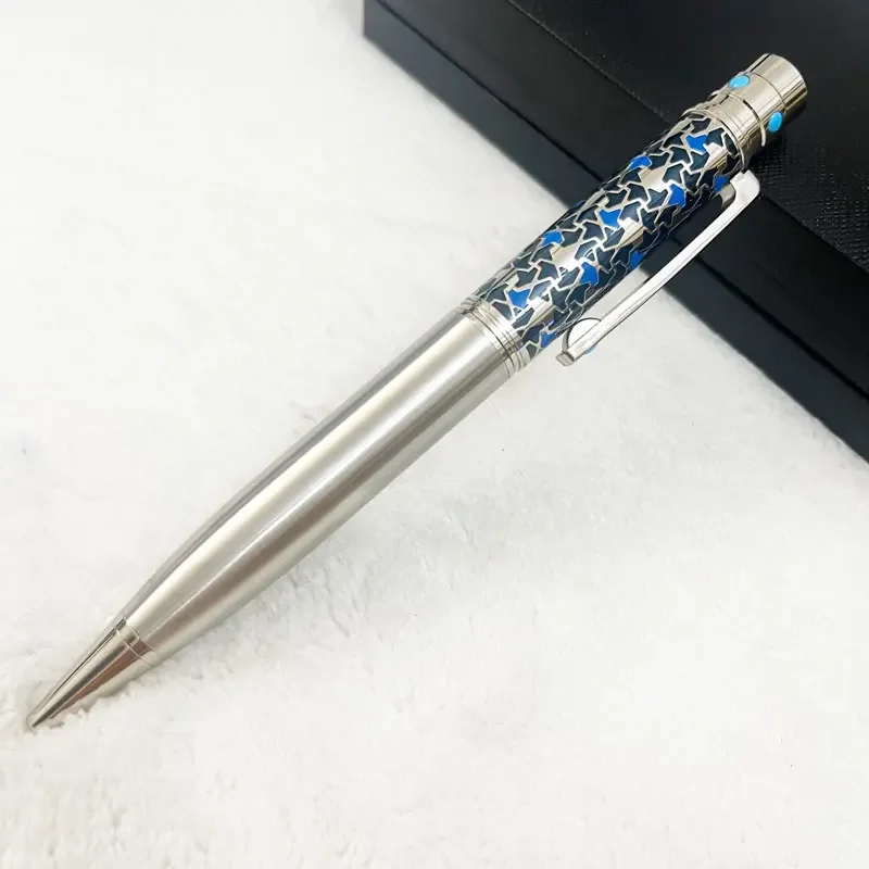قلم حبر جاف معدني فاخر جديد، أقلام هدايا مكتب الأعمال عالية الجودة