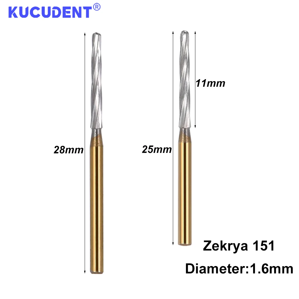 5Pcs/Box FG Dental Tungsten Carbide Burs Zekrya Endo-Z Surgical Endodontic Tungsten Bone Cutters Drill  For High Speed Handpiece