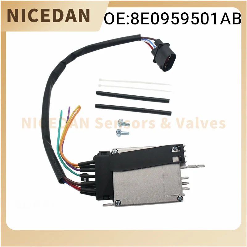 

New Engine Radiator Cooling Fan Control Unit Module For Audi A4 2002-2009 A6 2002-2004 8E0959501C Car 8E0959501AG 8E0959501AB