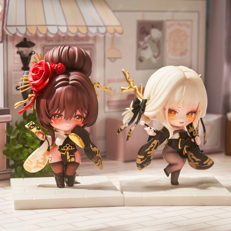 Original deusa da vitória: nikke alice privat cego noir bran caixa série anime figura hobby · sakura modelo colecionável presentes