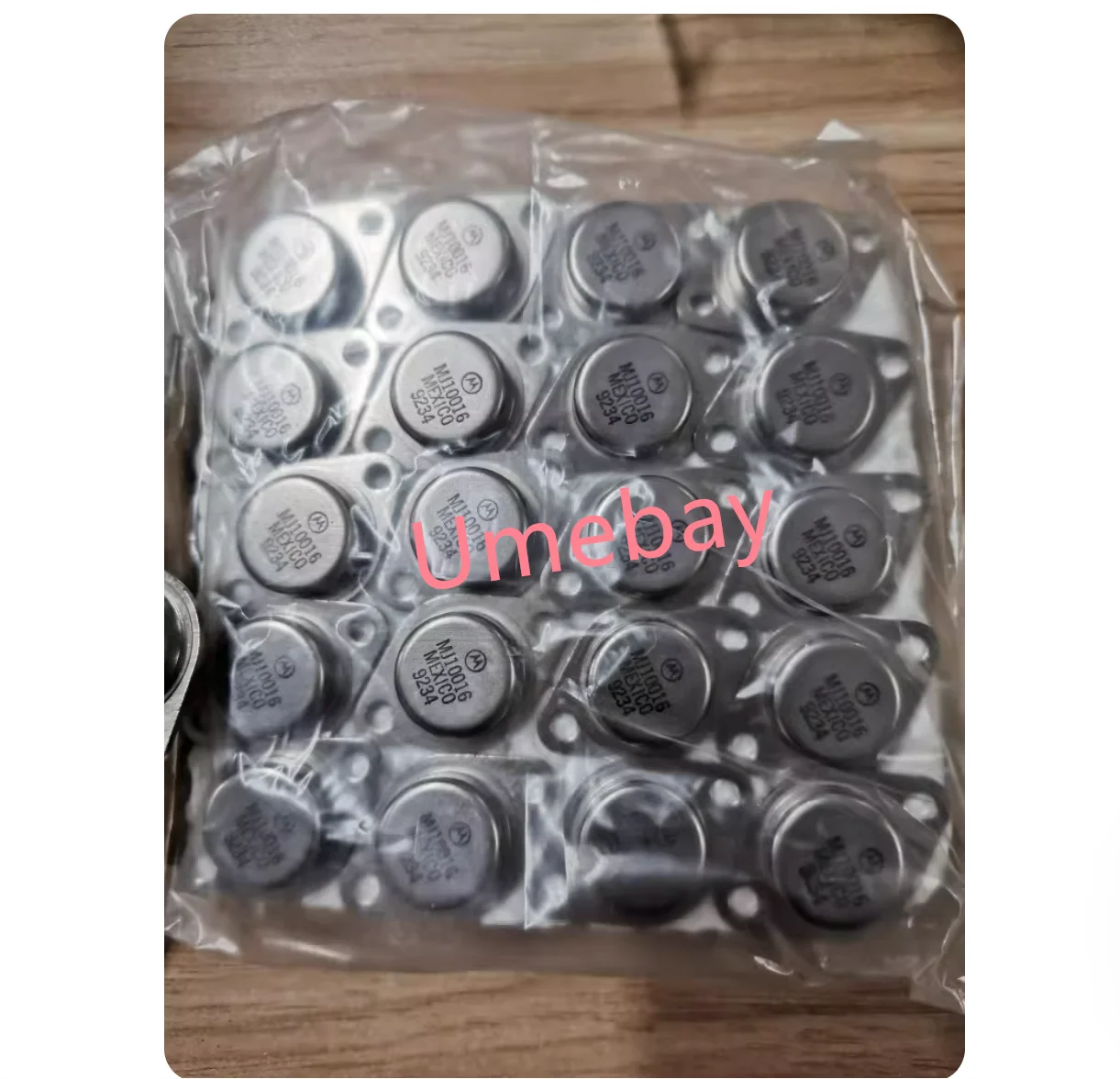 2 Paia MJ15024 NPN + MJ15025 PNP – Transistor Di Potenza Audio 16A 250W (Usati, Smontati)