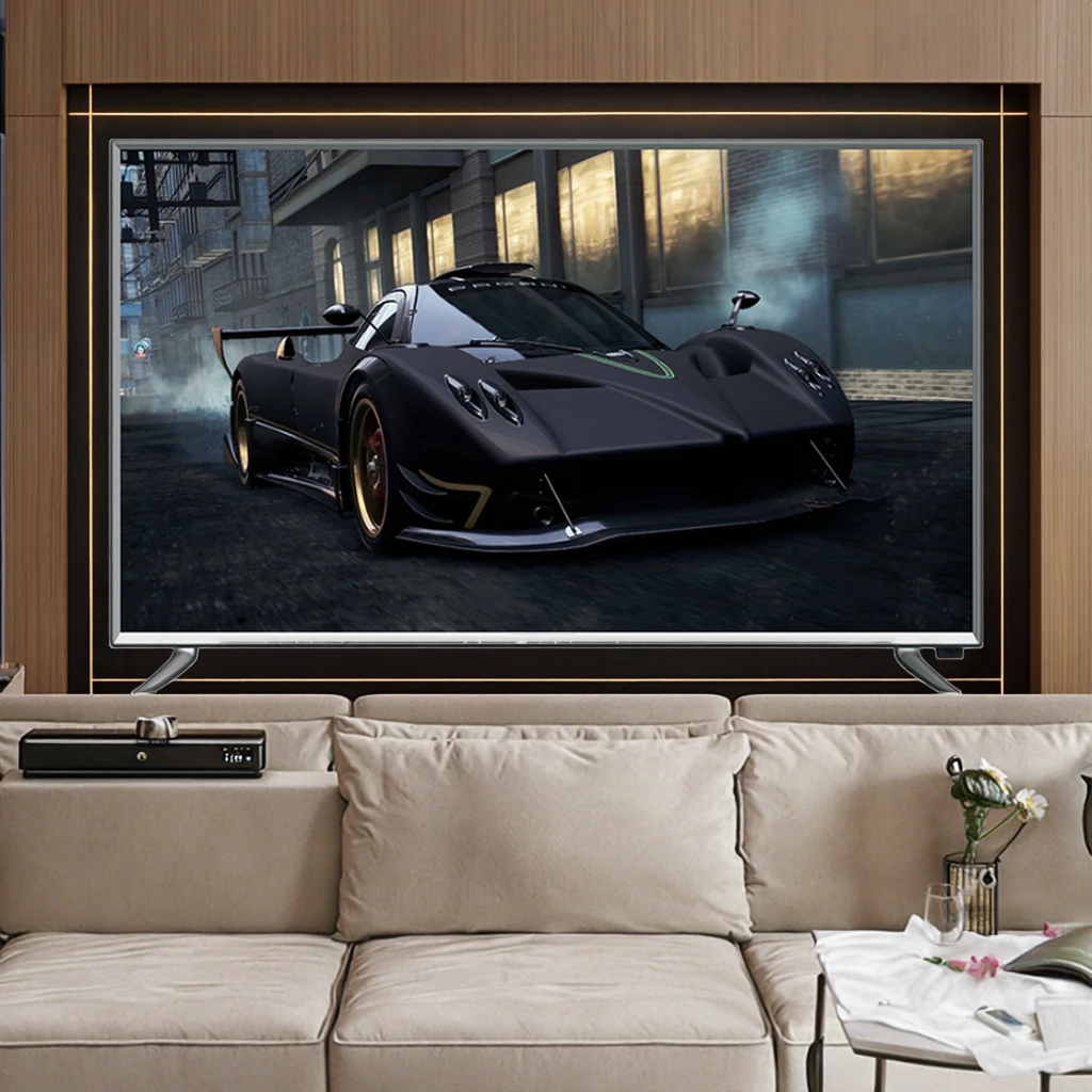 

55 Inch Televideo Small V Set HD Wifi Android 4K OEM ODM Smart TV LED Backlight for Hotel Use 4K Projection Television