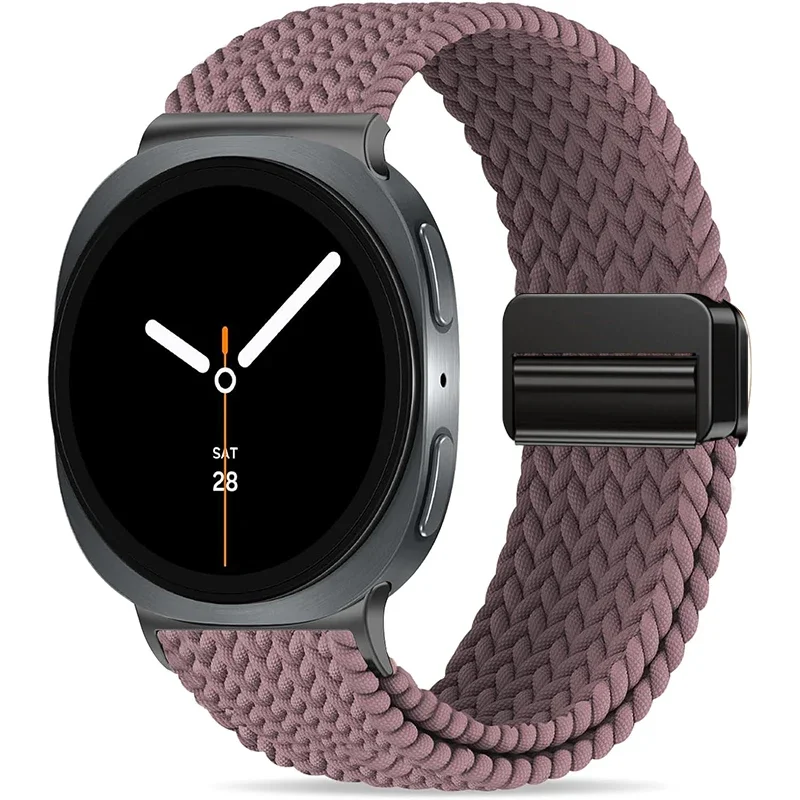 Geflochtenes Solo-Loop-Armband für Samsung Galaxy Watch 8 40/44mm Zubehör Nylon-Armband Correa Galaxy Watch 8 Classic Band 46mm – Detail 38