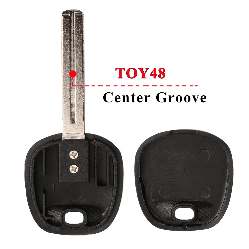 Jingyuqin 10 Stück TOY41/TOY43/TOY48/TOY47/VA2 Blade Auto-Transponder-Schlüsselgehäuse für Toyota Fit Lexus ohne Chip, Ersatzgehäuse – Detail 9