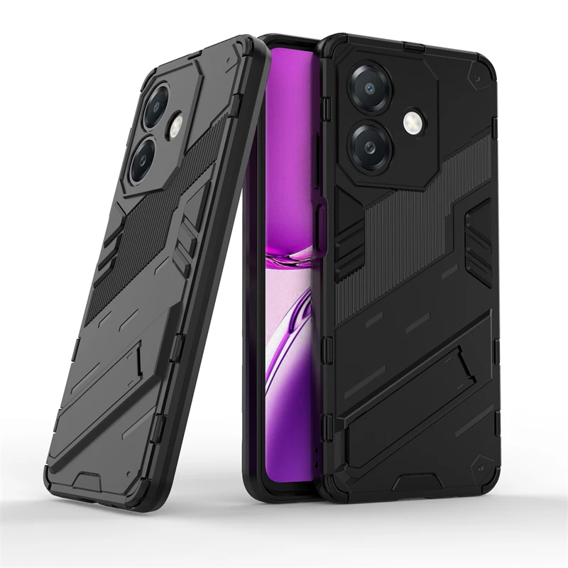 Shockproof Phone Case For Oppo A40M Phone Holder Hard Armor Full Cover Back Case For Oppo A40M A40 M Cover For Oppo A40M Case