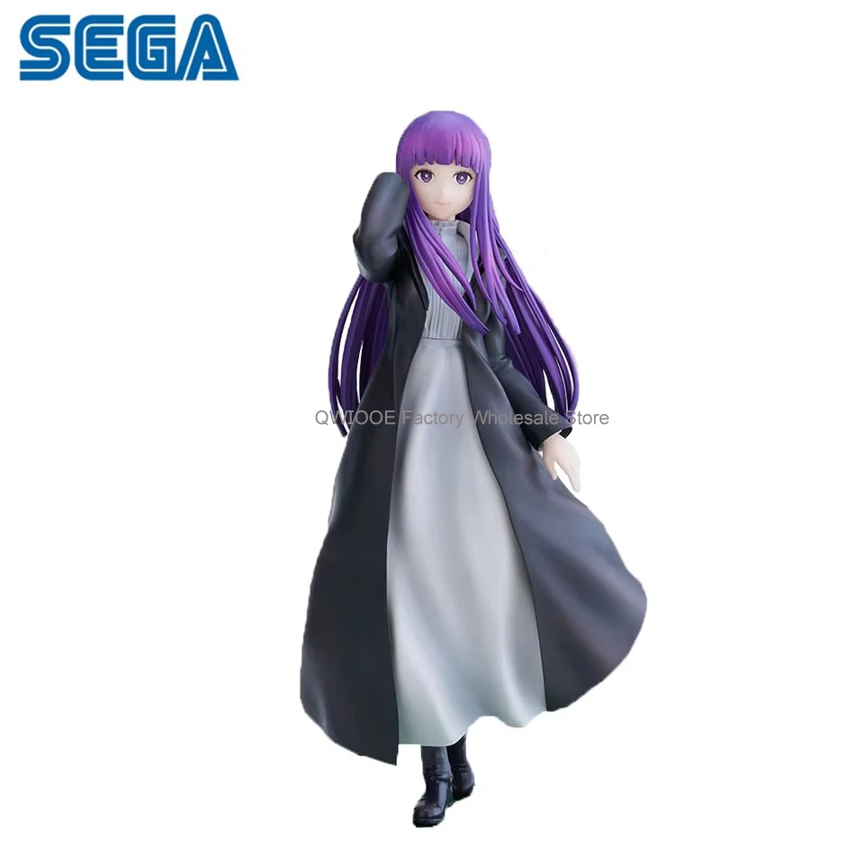 Original Genuine SEGA Luminasta Frieren: Beyond Journey's End 18cm Fern Action Figure Cartoon PVC Model Collectible Toys Gifts