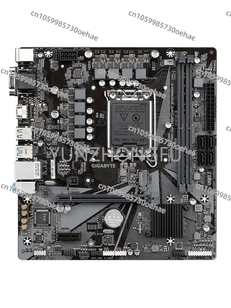 H610m H V2 Ddr4 Motherboard Applicable To 12 Generation/13 Generation Cpu Core 12400f/13400f