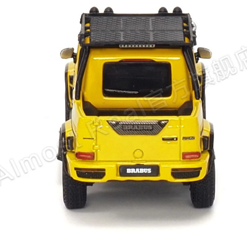 Diecast 1/64 Size AR Brabus Model Car G 800 Pickup Truck Suv Alloy Car Model Collection Display Hobby Original Box