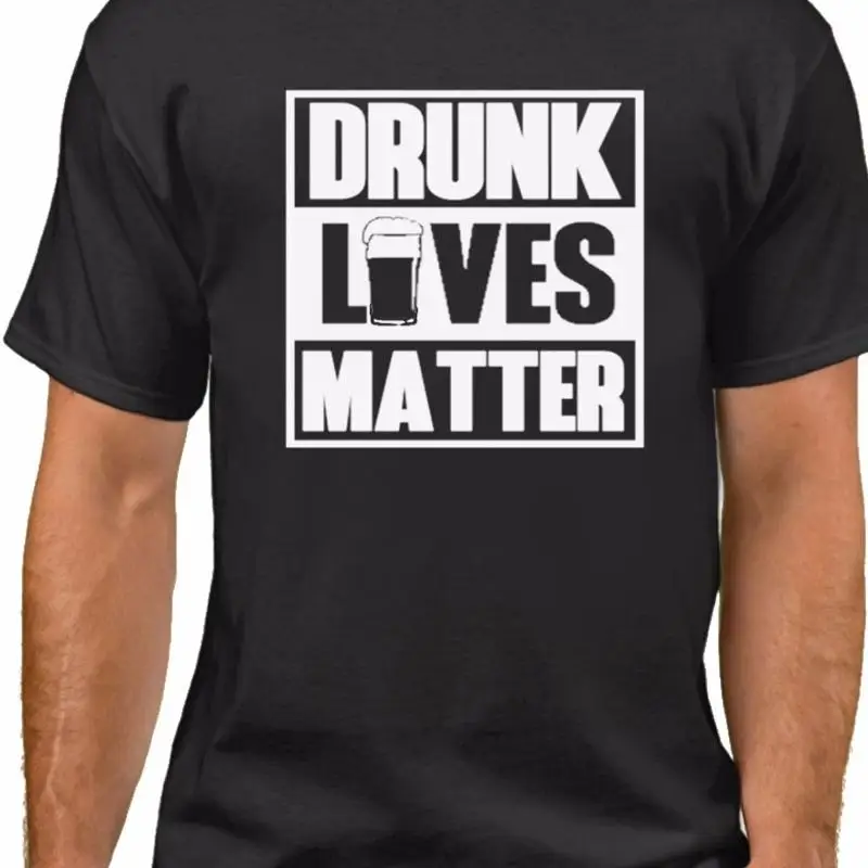 

Футболка Beer Drunk Lives Matter, подарок на день Святого Патрика