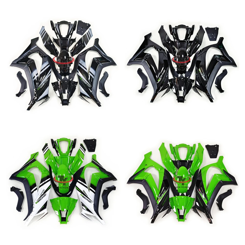 

Bright green black Motorcycle Full Fairing Kit For ZX10R 2011 2012 2013 2014 2015 ZX 10R Bodywork Cowling Injection Molding