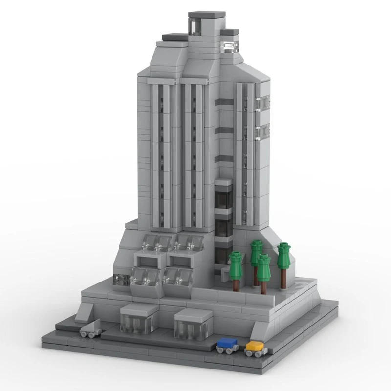 

MOC Building Blocks Toy Skyscraper Series Model 552pcs creative assembly toy set suitable for all architecture lovers