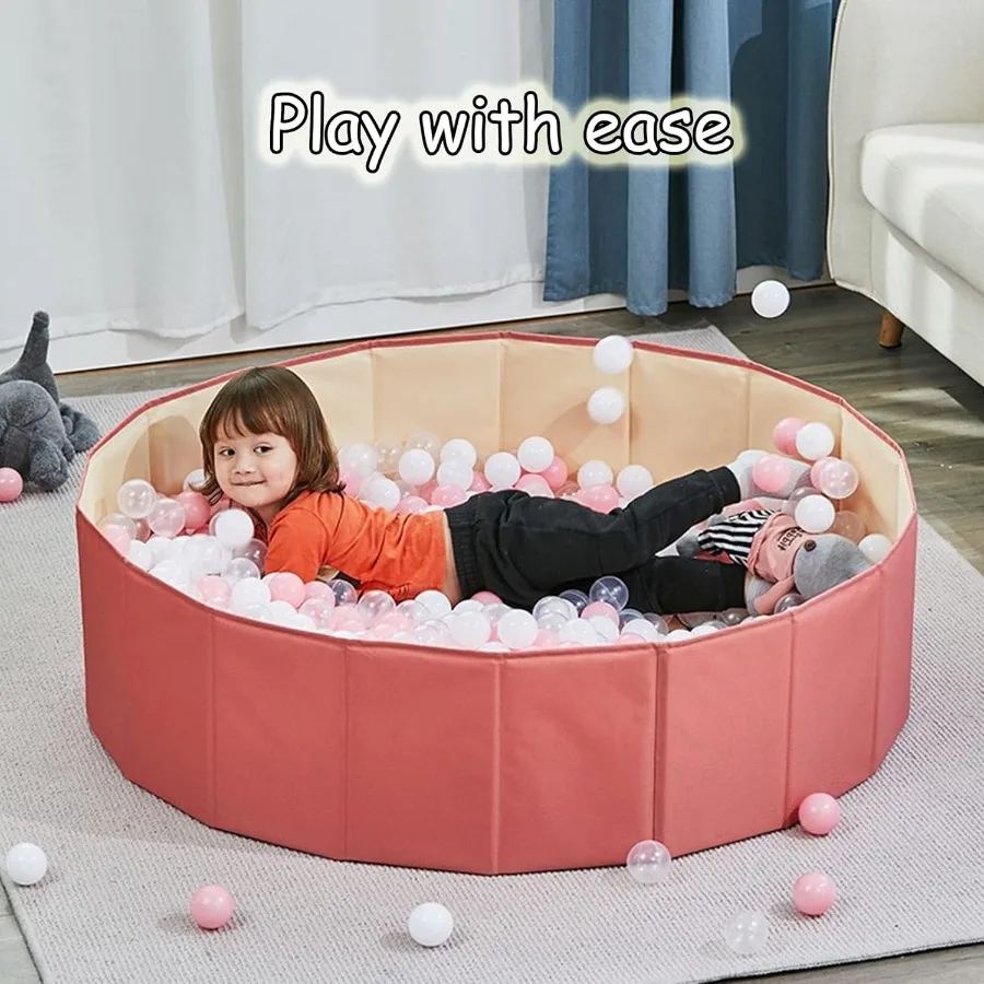 Bolas de piscina de bolas, 200 unidades, bolas de plástico para parque infantil de bolas, sin BPA, a prueba de aplastamiento, túneles para gatear, bolas para perros de compañía