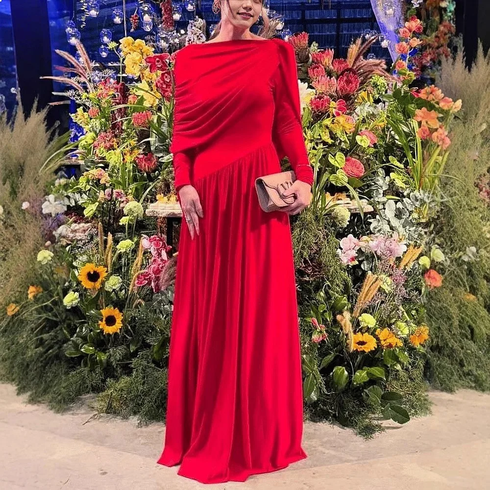 Women's Ruched Bodycon Dress Long Sleeve Backless Dresses Spring Summer Wrap Waist Evening Dress