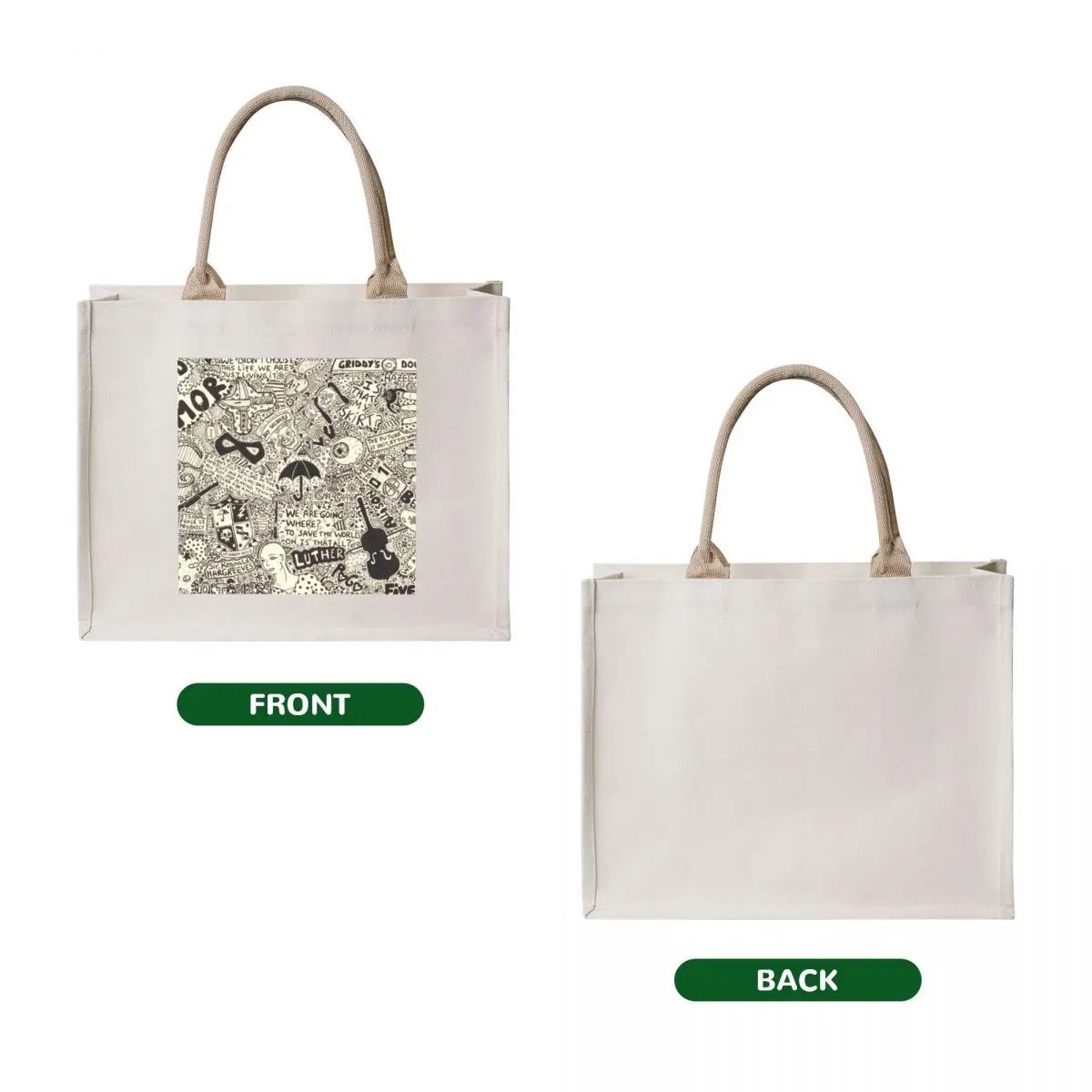 umbrella Tote Bag Shopping bags cute tote bag canvas tote bag