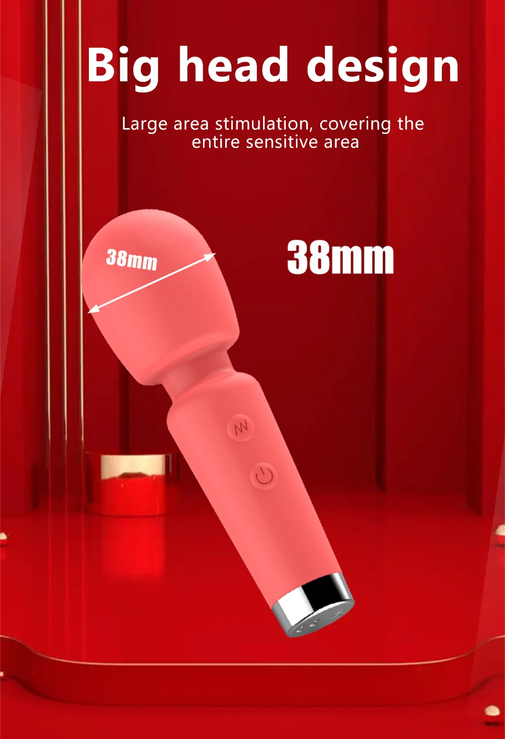 Super Powerful Vibrator Sex Toys for Woman AV G Spot Magic Wand Vibrators Massager for Clitoris Dildo Erotic Toys for Adult 18