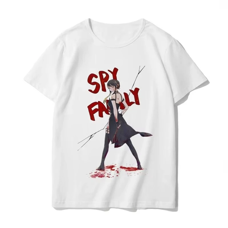 

2025 New Spy Play House Around Aniayor Blair Lloyd Summer Cotton Men's and Women's Casual Sport Comfort Short Sleeve T-Shirt Top