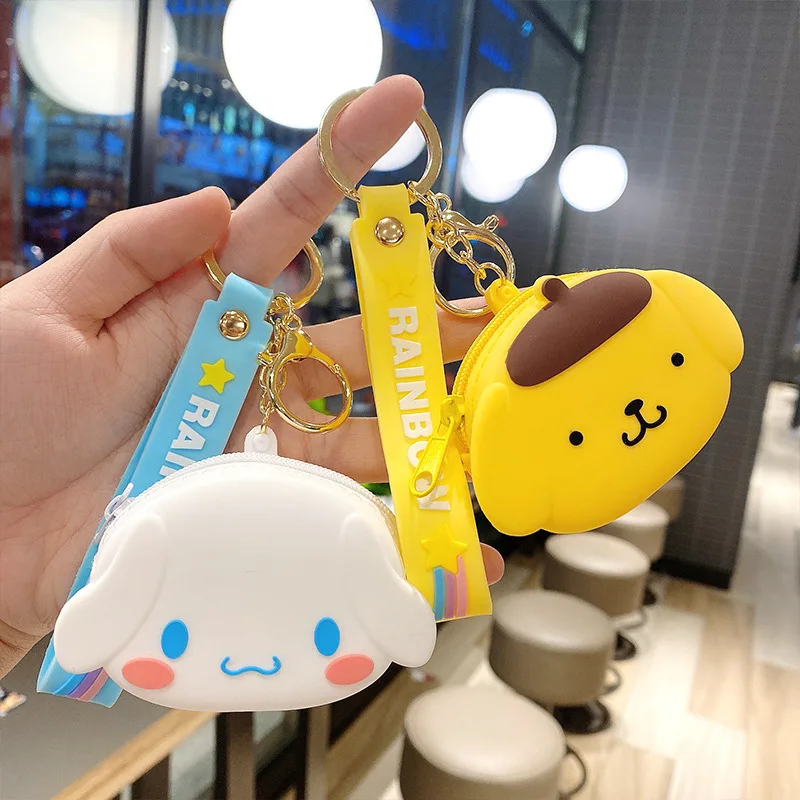 

Cute Pochacco Uoaru Coin Purse Cartoon Multi-functional Coin Purse Keychain Bag Charm Keychain Figurine Charm Bag Accessory Gift