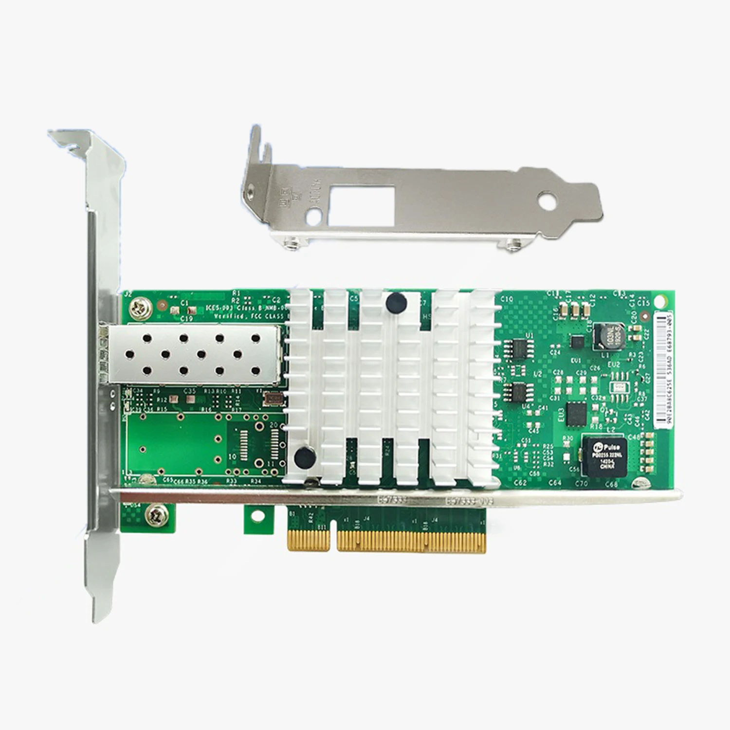 10Gb Adapter do sieci Ethernet Intel 82599EN Chip X520-DA1 1xspf + Port PCI-E x8,x16 karta NIC obsługa Windows Server/7/8/10/VMware