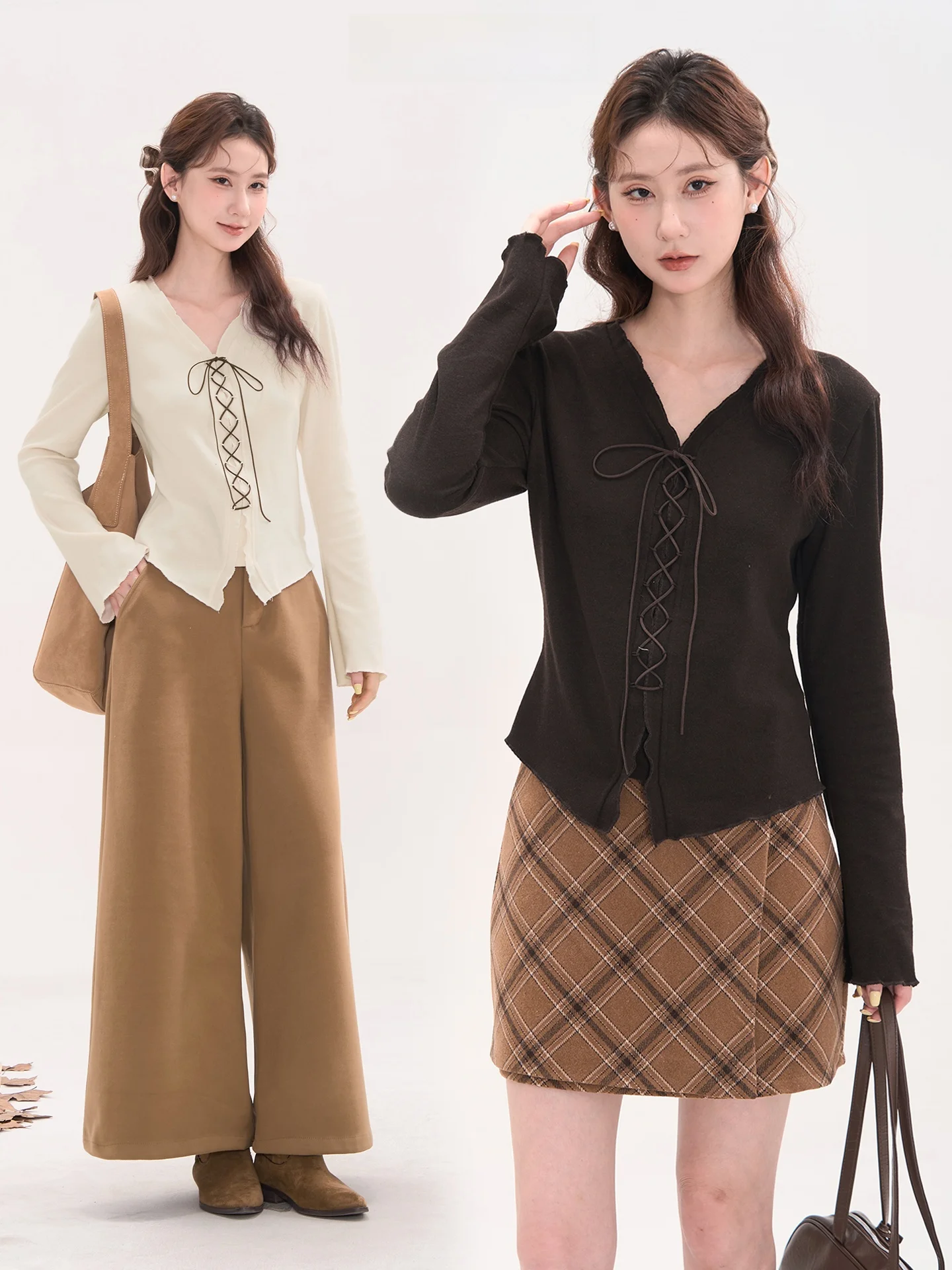 

Женская футболка с длинным рукавом и V-образным вырезом, с завязками на талии, утягивающая, из полиэстеровой смеси, стандартный крой, с принтом «Цветочное поле»