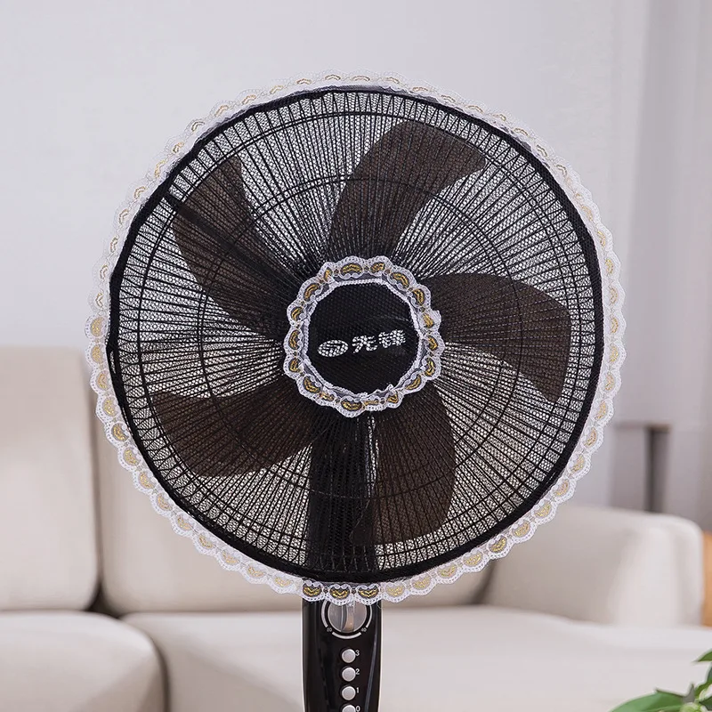 Kids Safety Electric Fan Dust Cover Fan Cover Dustproof Stand Fan Protector Cover Mesh Universal Stand Fan Cover Protectiver image 6