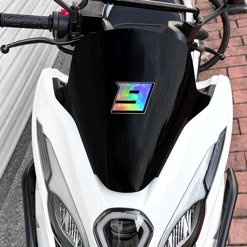 

Shiny Carbon Figure Stickers Universal Decoration For Motorcycle Scooter Refitting