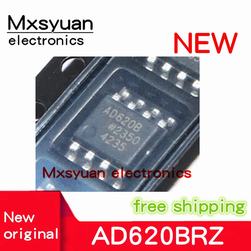 10pcs ~ 50 pçs/lote AD620BRZ AD620BR AD620B SOP8 Novo original