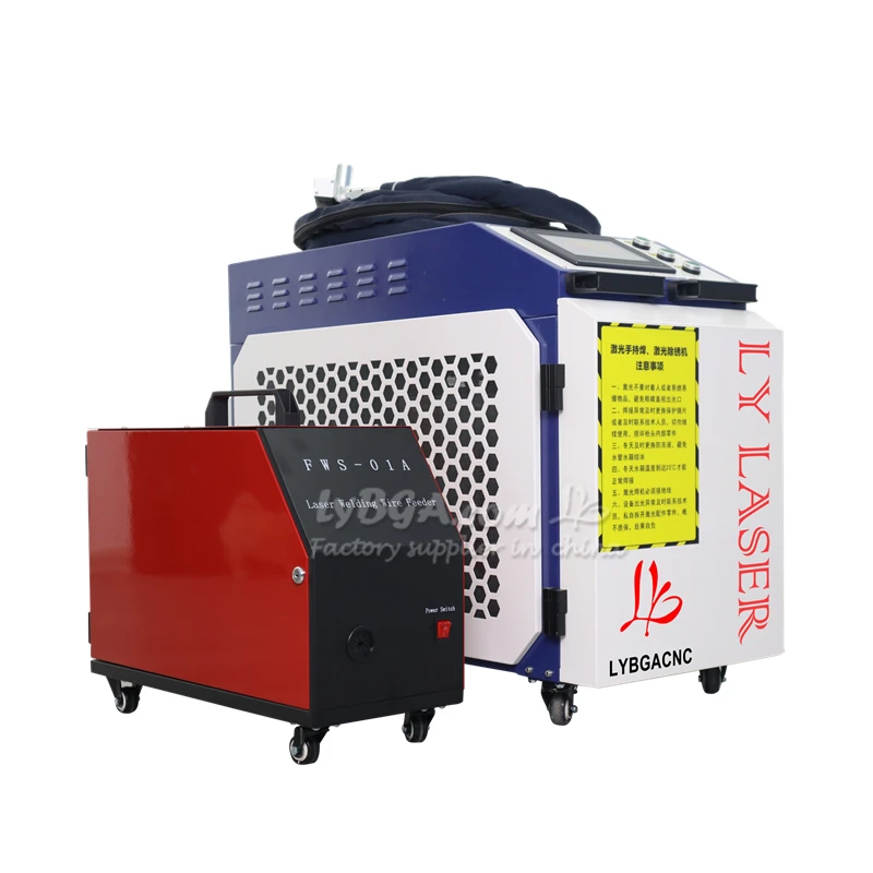 LYBGACNC 5 in 1 Fiber Laser Welder Handheld Laser Welding Soldering Cutting Cleaning Machine1500/2000/3000W BWT Laser for Metal