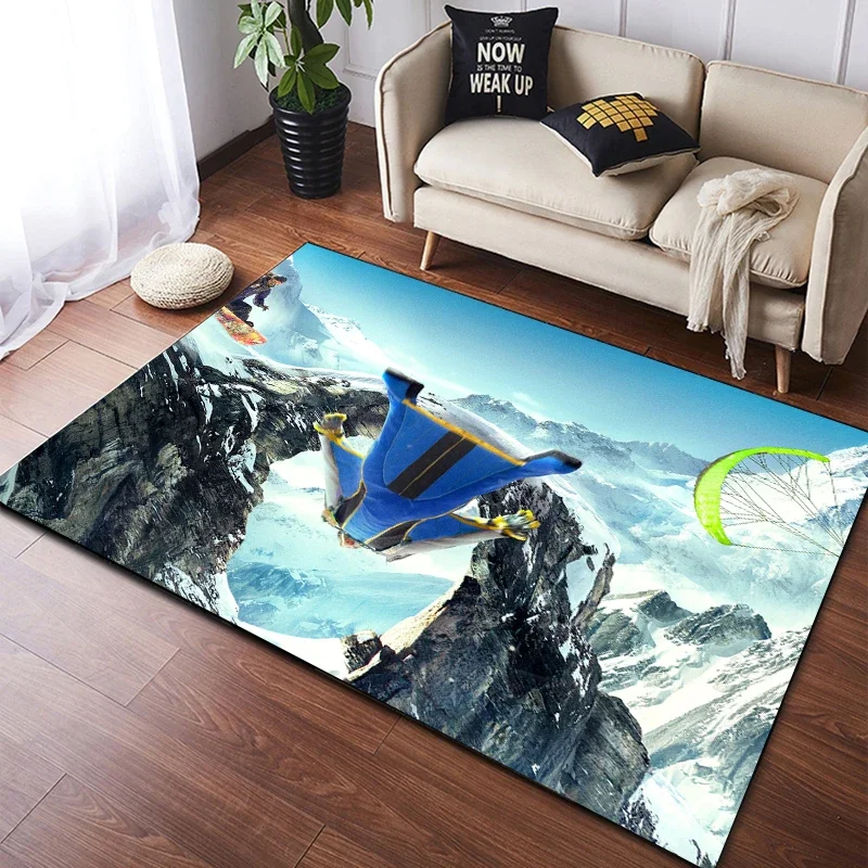 Wingsuit Flying parachute Carpet Kitchen MatEntrance Doormat Bedroom Floor Decoration Living Room Carpet Bathroom Anti-slip