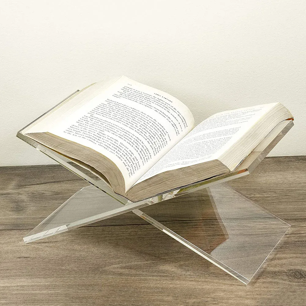 Avoid Detergent For Display For Reading Acrylic Book Rack Album Display Stand Various Color Options Convenient To Organize