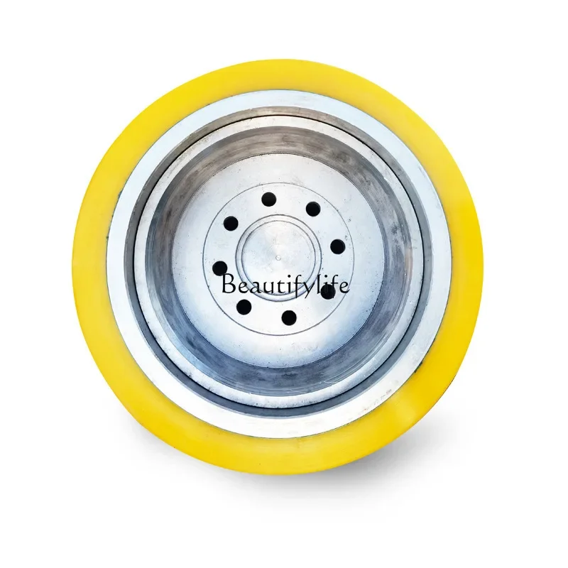 Accessories Universal Wheel Belt Pulley Polyurethane Rubber-Coated Wholesale Electric Forklift Driving Wheel