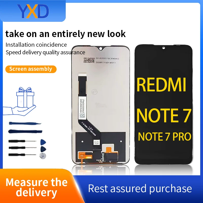 LCD Display For XIAOMI REDMI NOTE 7 LCD Display Touch Screen Digitizer Assembly For REDMI NOTE 7 PRO LCD Screen Replacement