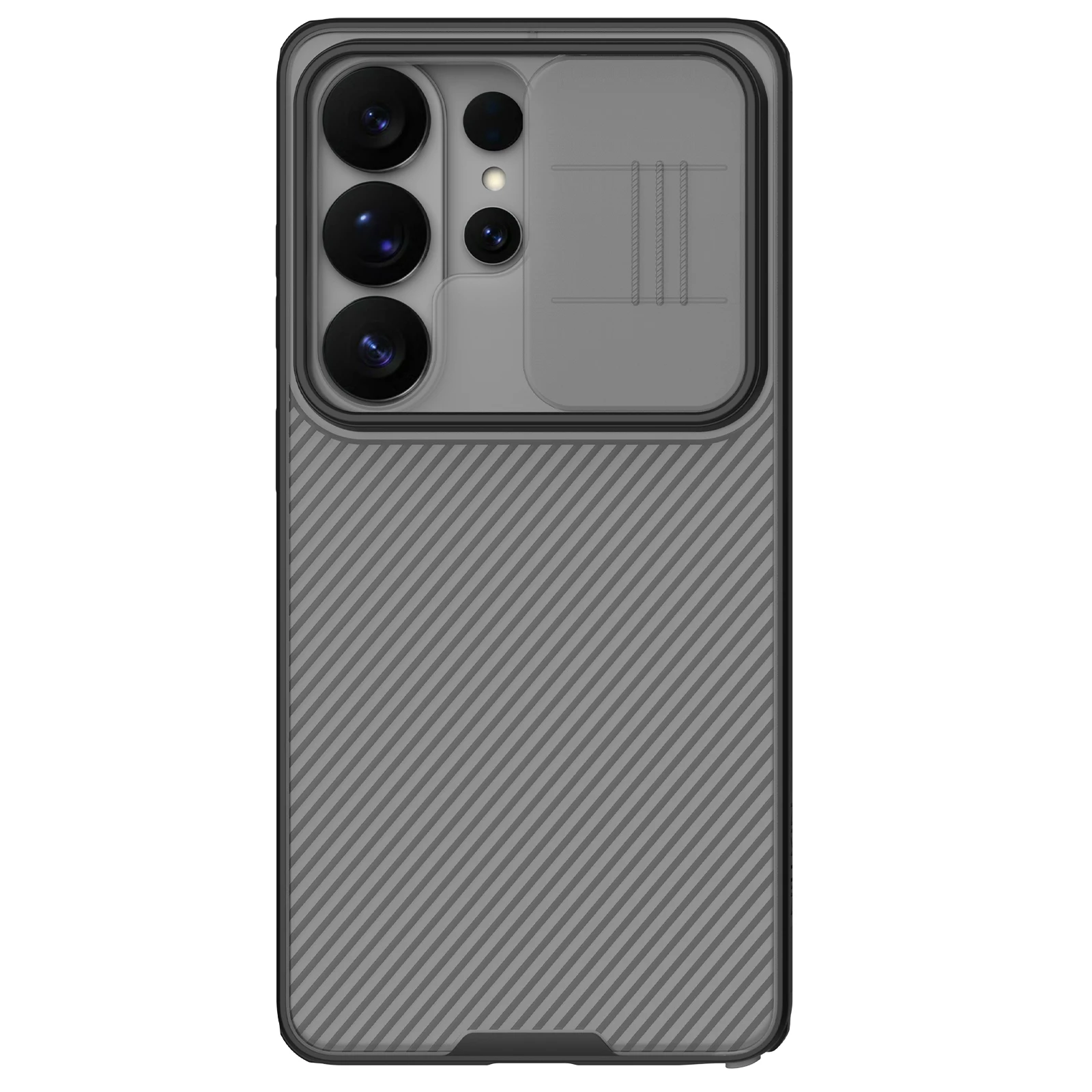Für Samsung Galaxy S26 Ultra Hülle NILLKIN Fitted Case Camshield Super Frosted Shield Case Objektivschutzabdeckung – Detail 3