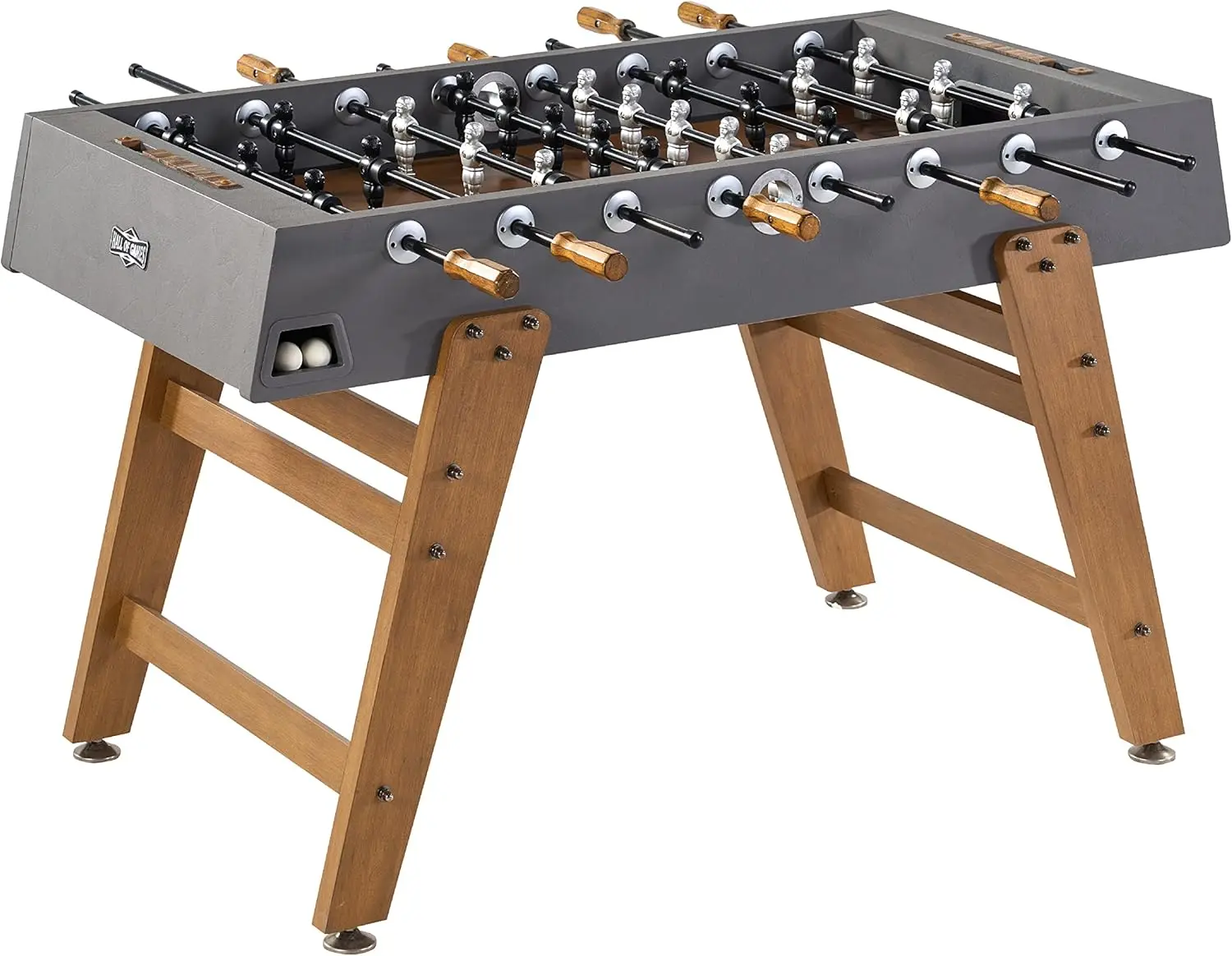 Hall of Games Foosball Tables Multiple Stylesr with Durable & Stylish   Sports Soccer Balls, Perfect