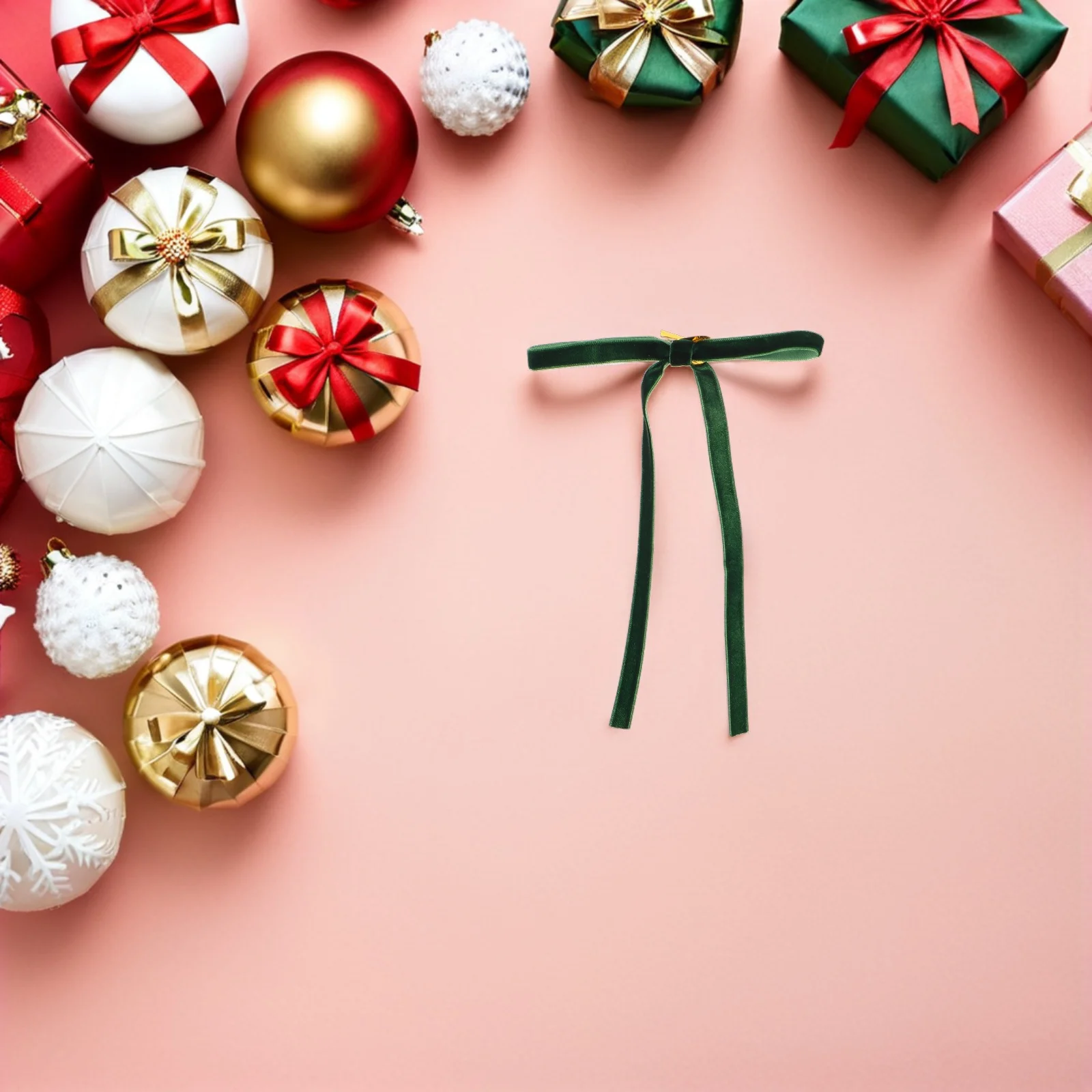 

24Pcs Flocking Wired Bows for Christmas Tree Decor Unique Bowknots for Garland Wreath Xmas Party Supplies Christmas Tree Bow