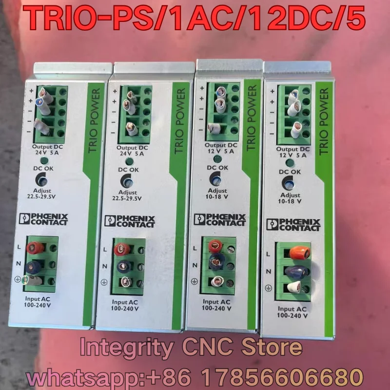 Second-hand TRIO-PS/1AC/12DC/5 power supply function test normal order number 2866475 Latest Prices as of August 2026