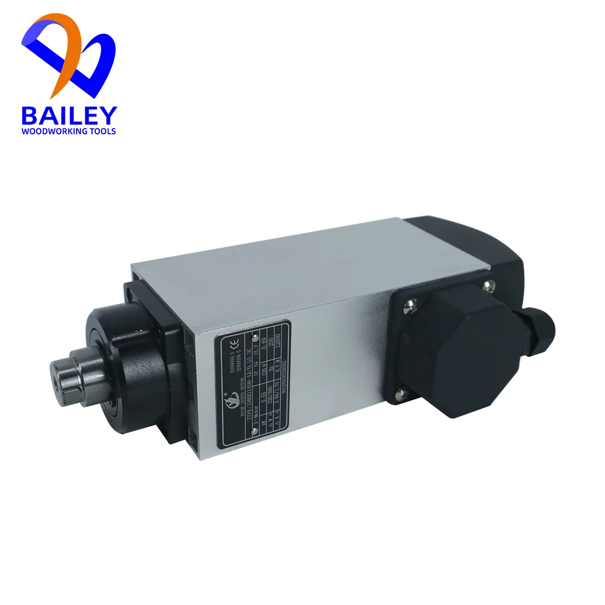 BAILEY 1PC 0.75KW 200HZ 12000RPM Motore di taglio ad alta velocità per montaggio laterale per unità di taglio per sgrossatura Nanxing Edgebander