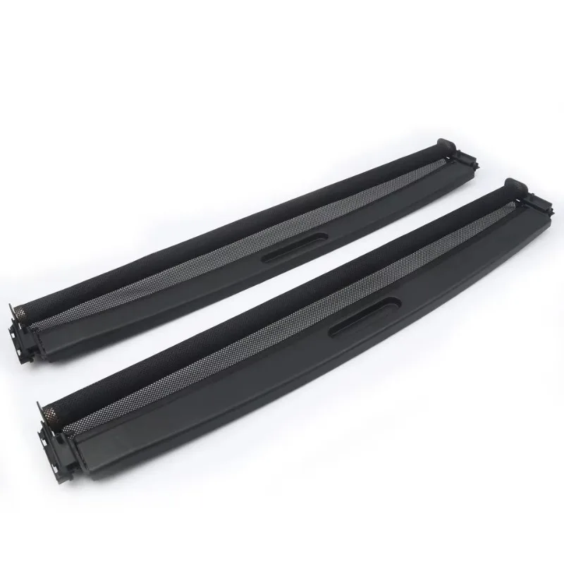 A Pair Black Car Skylight Curtains Front & Rear Sunroof Sunshade Curtain for Mini Cooper Countryman R55 R56 R60 1.6 L4 2006-2016