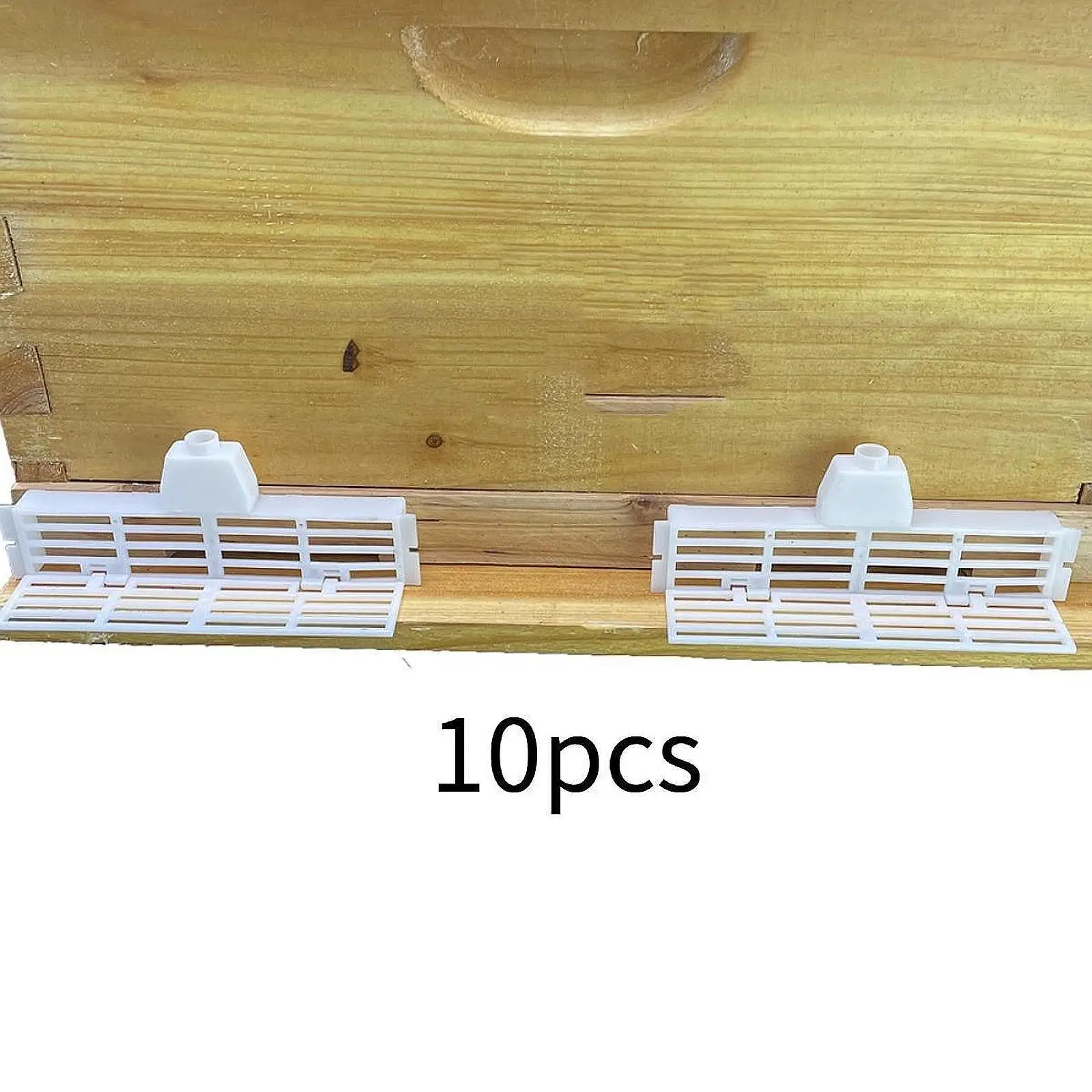 10Pcs Beehive Queen Cages Multipurpose Beehive Sliding Gate Beehive Bee Entrance Feeder Lids for Efficient Bee Escape Beekeeper