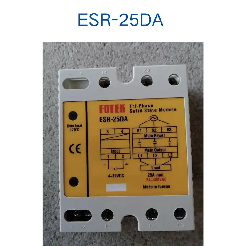 Used SSolid state relay ESR-25DA tested OK, function intact