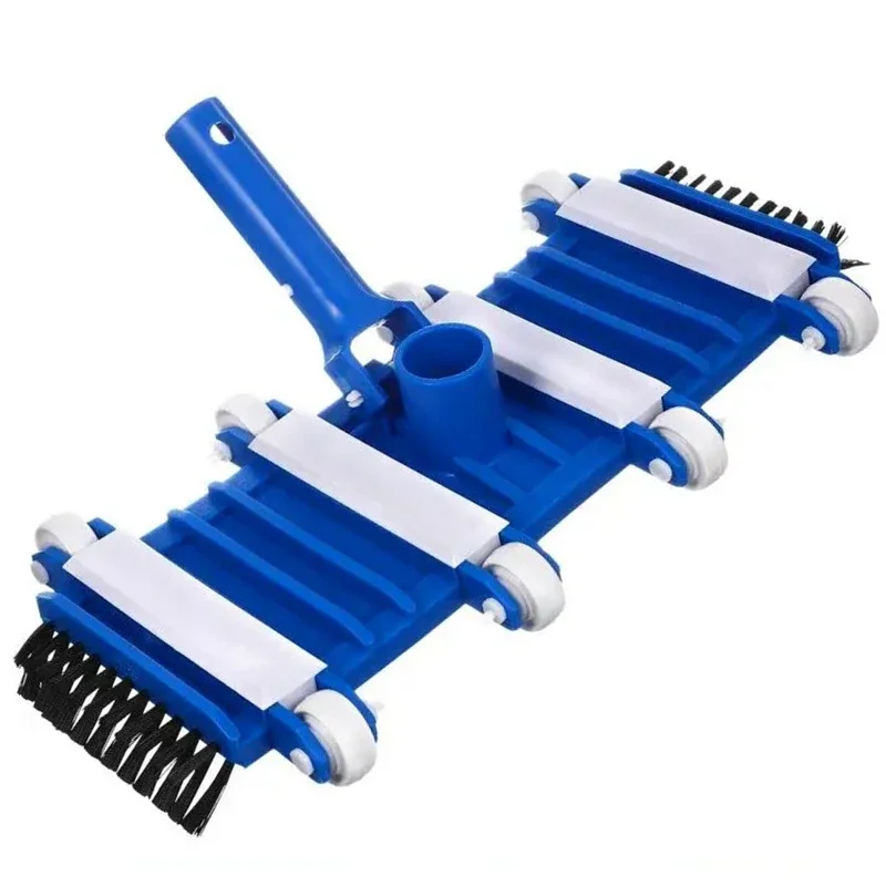 

Swimming Pool Vacuum Head with Brush Portable Head Vaccum Cleaners Accessory Pool Brush Suction Cleaning Equipment Accessories