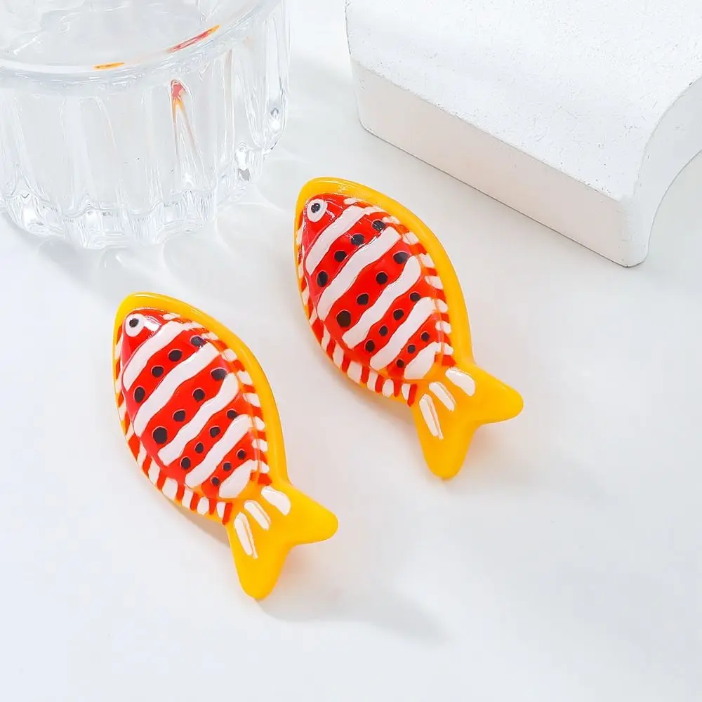 Fashion Beach Tropical Fish Pendant Cute Korean Style Bohemian Drop Earrings Charms Decoration Fish Necklaces Hipster