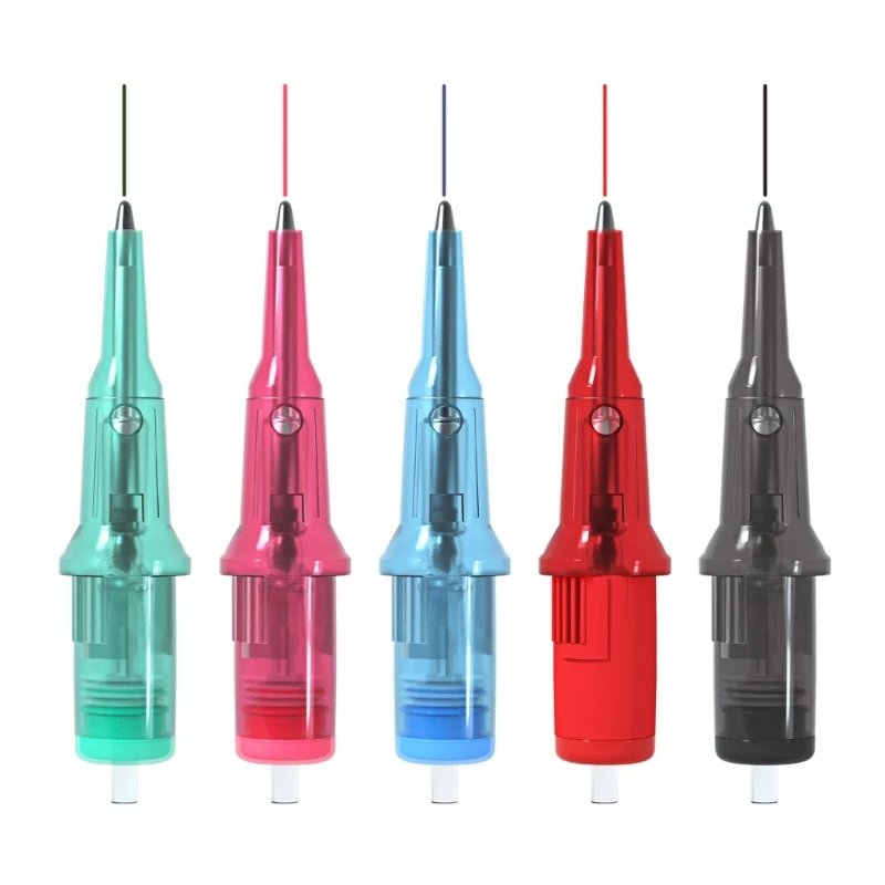 

Q1QD 20Pcs Tattoos Cartridge Needles Eyebrow Eyeliner Lip Microblading Ballpoint Pen for Tattoos Permanent Makeup Machines