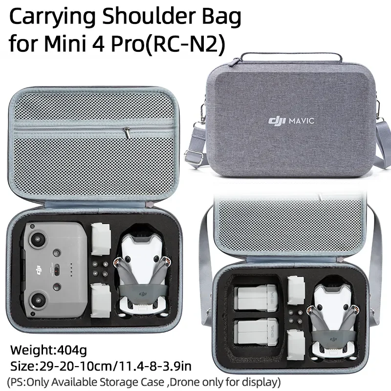 Für dji mini 4 profession elle schulter tasche aufbewahrung mini 4 pro zubehör set aufbewahrung sbox kompatibel mit rcn2 fernbedienung zugang