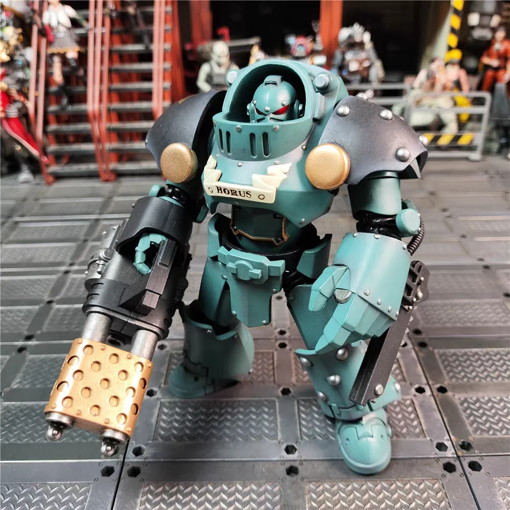 【Op voorraad】JOYTOY Warhammer 40K 1/18 actiefiguren 4 stuks / set Sons of Horus Tartarus Terminator Squad Model Toy Collection