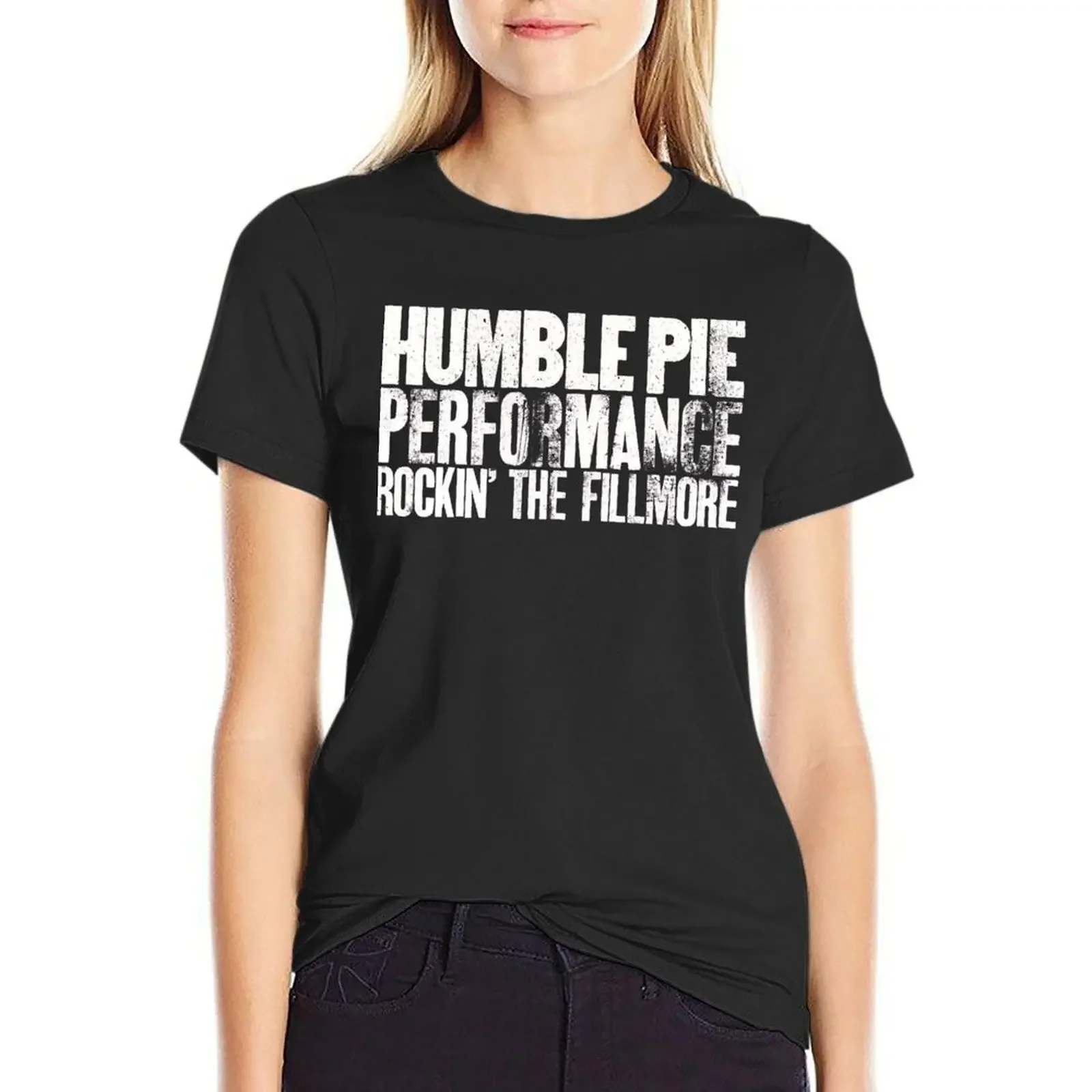 

Humble Pie T-Shirt graphics customs design your own funnys t shirts for Women graphic
