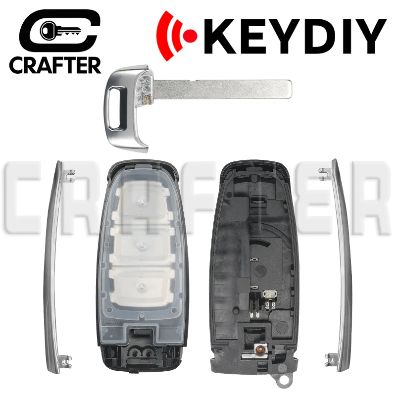 Key Crafters 5C 5D FGB08 KEYDIY Smart Car Key For AUDI 8Y0959754 A3 Q4 Q5 Q6 5C 5D System Vehicles Universal Remote Key No UWB