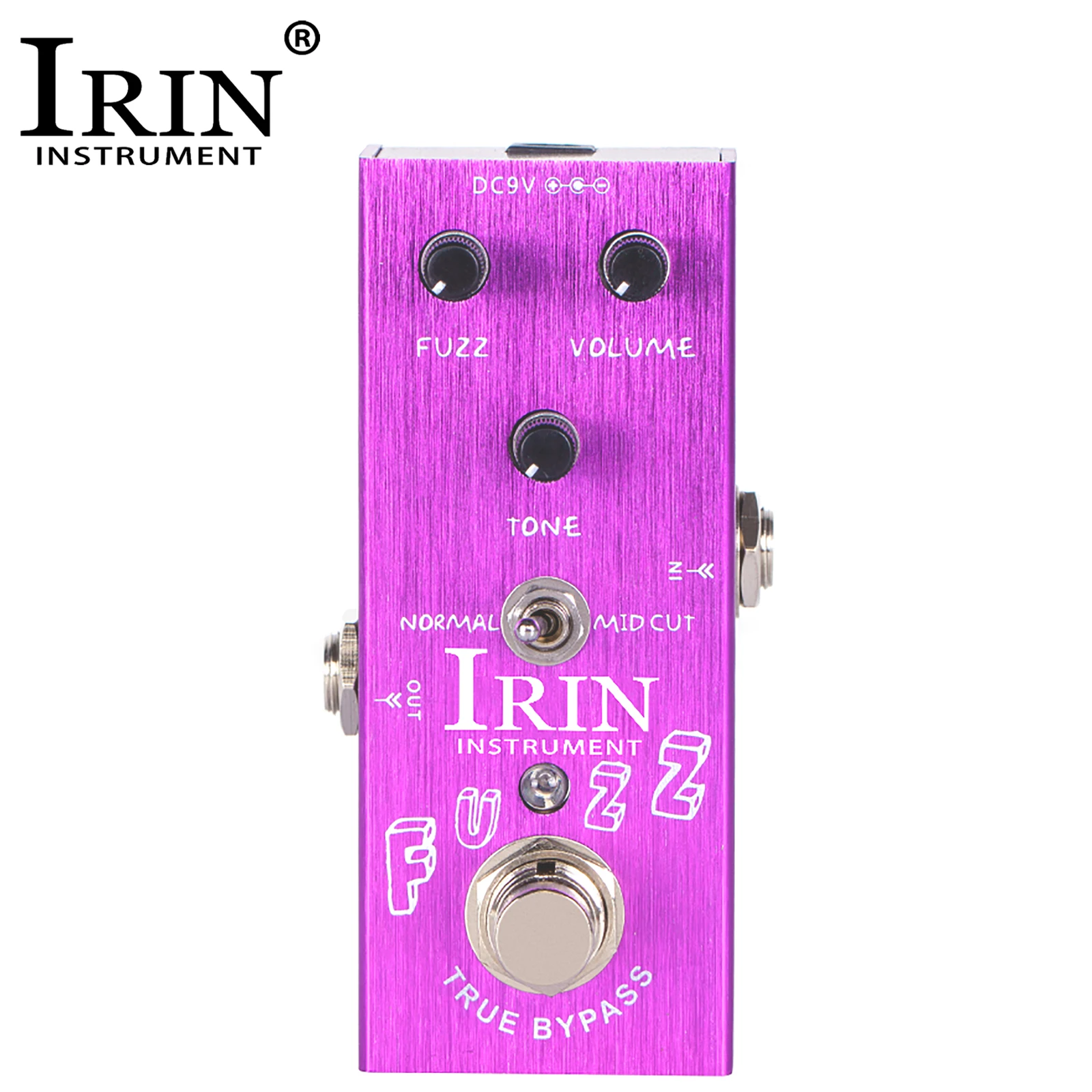 

IRIN AN-12 Electric Guitar Effects Pedal Classic Sound Fuzz Effect Pedal True Bypass Guitar Accessories & Parts