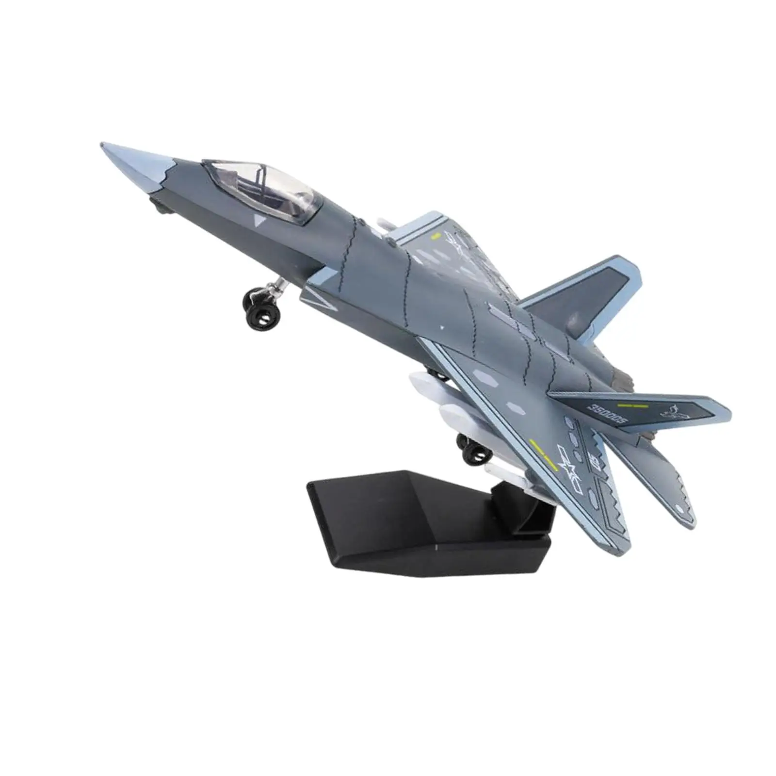 

J35 Fighter Aircraft Assembly Building Blocks Versatile Aeroplane Miniature
